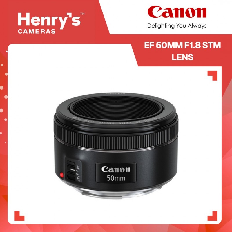 【C7034】Canon キヤノン EF LENS 50mm 1:1.8 STM Canon 50mm f1.8 EF STM from CameraWorld